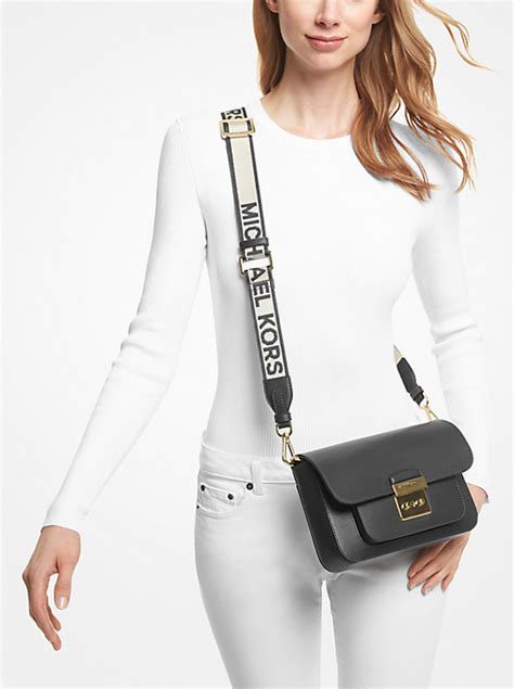 michael michael kors sloan editor large leather shoulder bag|michael kors sloan crossbody.